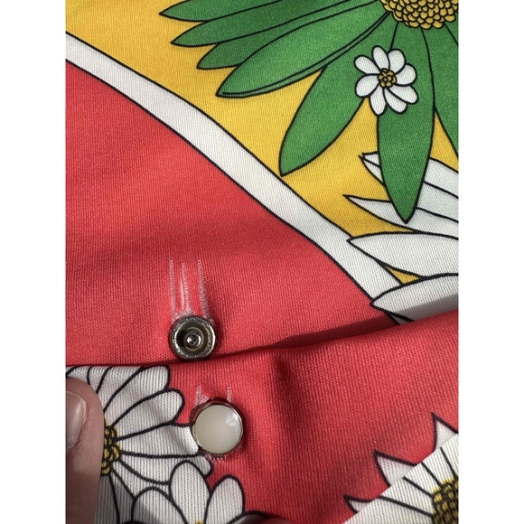 Vintage Mumu Robe Nightgown House Coat Disco 70s Grannycore Floral Womens - Picture 12 of 13